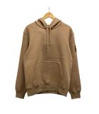  マッカージュ MACKAGE パーカー 長袖 ロゴ フード コットン混 10122702-2S S 茶 ブラウン