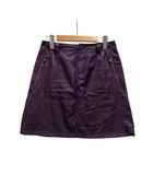 バーバリーゴルフ BURBERRY GOLF 台形スカート ミニスカート 無地 BGS01-155-36 9 紫 パープル