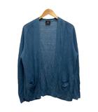 ピーエスポールスミス PS Paul Smith カーディガン ニット 長袖 コットン混 無地 PY-NR-70658 XL 紺 ネイビー