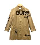 バーバリー BURBERRY トレンチコート ホースフェリー コットン プリント ロゴ 長袖 12Y ベージュ
