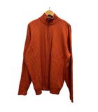 エディーバウアー EDDIE BAUER ニット セーター 長袖 ハイネック 無地 コットン混 カシミヤ混 0048690 XL オレンジ