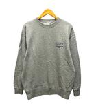 エックスガール x-girl トレーナー スウェット クルーネック プリント ロゴ 長袖 M グレー