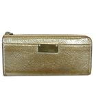 ジミーチュウ JIMMY CHOO 長財布 ロングウォレット L字ファスナー ロゴ メタリック シルバー