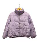 ダウンジャケット 長袖 無地 211-312449 M 紫 パープル