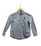 ラルフローレン RALPH LAUREN シャツ 長袖 ボタンダウンカラー ロゴ刺繍 コットン 322672168001 7 ライトブルー