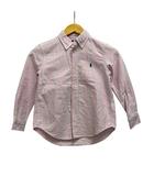 ラルフローレン RALPH LAUREN シャツ 長袖 ボタンダウンカラー ストライプ コットン 322537207002 6 ピンク 白 ホワイト 青 ブルー