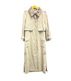 ジャンルイシェレル JEAN-LOUIS SCHERRER ロングコート ジャケット ファー ミンク 40 ベージュ