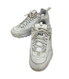 スニーカー ランニングシューズ UFW19054-125 ディスラプター 2 ローカット レースアップ ロゴ 厚底 28.0cm 白 ホワイト