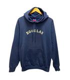 チャンピオン CHAMPION パーカー フーディ プルオーバー プリント 裏生地 長袖 S 紺 ネイビー