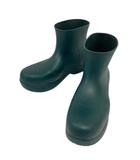 ボッテガヴェネタ BOTTEGA VENETA THE PUDDLE BOOTS パドルブーツ ラバーブーツ ショート丈 42 緑 グリーン
