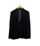 パッゾ PAZZO テーラードジャケット 長袖 無地 1364-0431 48 黒 ブラック