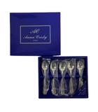  アンナクリスティ Anna Cristy カトラリー 5pcs コーヒースプーン 日本製 無地 シルバー