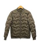 コムサイズム COMME CA ISM ダウンジャケット 長袖 無地 フェザー混 47-21DR01 S カーキ