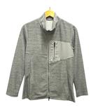 ハイストリート HIGH STREET ジャケット ブルゾン ジップアップ ハイネック 無地 長袖 М グレー