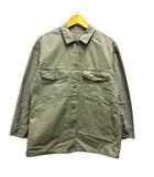 スピック&スパン Spick&Span シャツ カジュアルシャツ コットン 無地 長袖 38 カーキ