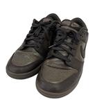 ナイキ NIKE Dunk Low Retro Prm スニーカー 総柄 HQ1979-001 27.5 茶 ブラウン