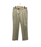 パンツ スラックス 無地 センタープレス タック コットン A1R65-490-42 79 ベージュ