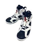 ナイキ NIKE CT8529-164  AIR JORDAN 6 RETRO Olympic エアジョーダン 6 オリンピック スニーカー ハイカット 28.0 白 ホワイト 紺 ネイビー