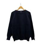フリークスストア FREAKS STORE ニット セーター 長袖 クルーネック 無地 コットン 161-1322 L 紺 ネイビー