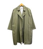 アズノウアズ as know as スプリングコート ロングコート ボタンレス 無地 フリーサイズ カーキ