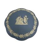 ウェッジウッド WEDGWOOD インテリア 雑貨  ジャスパー 蓋付き小物入れ ギリシャ神話 ブルー