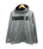 アンダーアーマー UNDER ARMOUR パーカー フーディ ロゴプリント 裏起毛 長袖 L グレー
