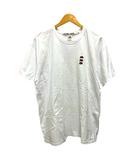 ニコアンド Niko and.. フルーツオブザルーム Tシャツ クルーネック コットン ワンポイント 半袖 L 白 ホワイト