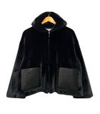 ユナイテッドアローズ UNITED ARROWS ジャケット ブルゾン ファー フード 長袖 黒 ブラック