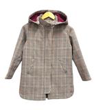 ザラ ZARA コート アウター ジャケット チェック 11-12/152cm ベージュ マルチカラー 女の子