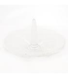 バカラ Baccarat リングホルダー アクセサリー トレイ 小物入れ インテリア アラベスク クリスタルガラス クリア