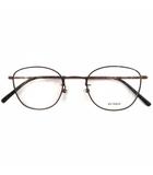  プロポ PROPO FREDA 眼鏡 メガネフレーム ウェリントン ブラウン系 47□21-140