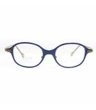  ラフォン lafont. めがね 伊達メガネ 眼鏡 フルリム セルフレーム フランス製 紺 ネイビー 43□17-118