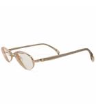 フォーナインズ 999.9 眼鏡 メガネフレーム ハーフリム S-450T チタン 度入り シャンパンゴールド 53□16 136