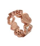 コーチ COACH ミランダ ハートバンド リング 指輪 ピンクゴールドカラー アクセサリー ■GY99