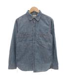 オアスロウ orslow デニムシャツ 長袖 2 インディゴブルー /FF