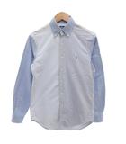 ラルフローレン RALPH LAUREN BDシャツ ボタンダウン ストライプ 長袖 XS 青 ブルー /FF