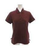 バーバリー ロンドン BURBERRY LONDON ポロシャツ ホースロゴ刺繍 半袖 2 ボルドー ワインレッド /FF ■ECT