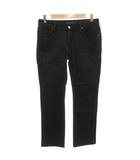 ラルフローレン RALPH LAUREN デニムパンツ ジーンズ ストレート 019 黒 ブラック 刺繍 /FF ■ECT