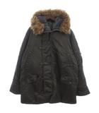 アルファ ALPHA N-3B フライトジャケット 20024-76 コート ダークグレー系 XL 大きいサイズ