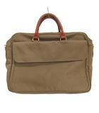 サザビー SAZABY 2way ビジネスバッグ ブリーフケース カーキ ブラウン系