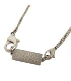 エムエムシックス メゾンマルジェラ MM6 Maison Margiela ニューメリックロゴ チェーン ネックレス ペンダント SM7UU0119 シルバーカラー