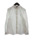 ラルフローレン RALPH LAUREN タグ付き ボタンダウンシャツ 長袖 ポニー刺繍 白 ホワイト XL 170