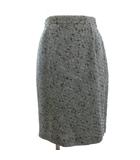 フォクシー FOXEY BOUTIQUE タイトスカート ツイード ブルー系 42 ■ECT