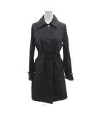 トラディショナルウェザーウェア Traditional Weatherwear トレンチコート ベルト ひざ丈 34 紺 ネイビー /FF ■ECT