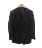 バーバリー ロンドン BURBERRY LONDON テーラードジャケット ウール カシミヤ混 175 AB6 紺 ネイビー ノッチドラペル /FF ■ECT