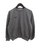 スウェット トレーナー 裏毛 グレー ジュニア ■ECT