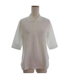 ヴァン ヂャケット VAN JAC ポロシャツ 6分袖 白 L ■ECT