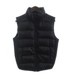 ギャップ GAP ジップアップ ダウンベスト スタンドカラー ブラック XS
