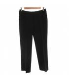 パンツ スラックス 40 黒 ブラック センタープレス /FF ■ECT