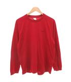 ナイキ NIKE ロングTシャツ ロンT L 赤 レッド ロゴ刺繍 長袖 /FF ■ECT